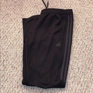 climacool adidas black/grey athletic joggers